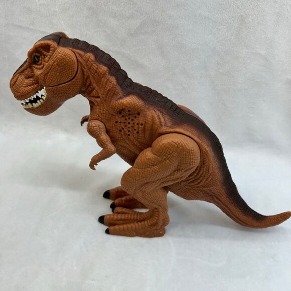 Dragon-i Toys Junior Megasaur Baby Dino Brown T-Rex Dinosaur Works - Picture 1 of 3